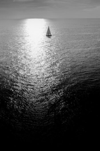 Voilier en mer